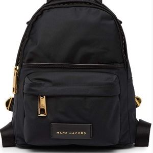 Marc Jacobs black nylon backpack
